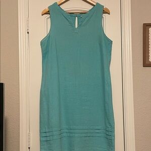 George Teal Sleeveless Midi Dress
